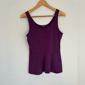 Express Deep Purple Women's Tank Top